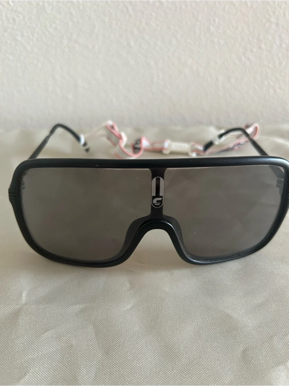 Ultra rare 1980s vintage Carrera mod 5556 shield sunglasses - made in Austria